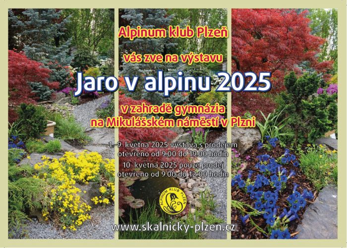 Výstava Jaro v alpinu se uskuteční na Mikulášském náměstí