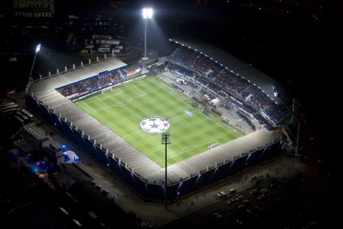 Foto: Plzeňský stadion se znovu obleče do barev Ligy mistrů