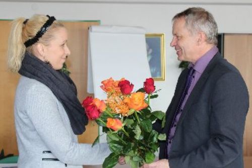 Foto: Rektor přijal oceněnou absolventku FDULS