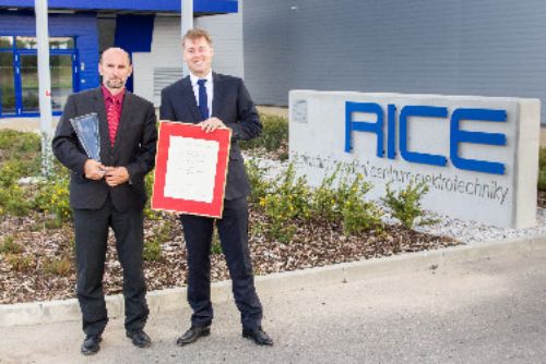 Foto: RICE získalo ocenění za významný investiční počin