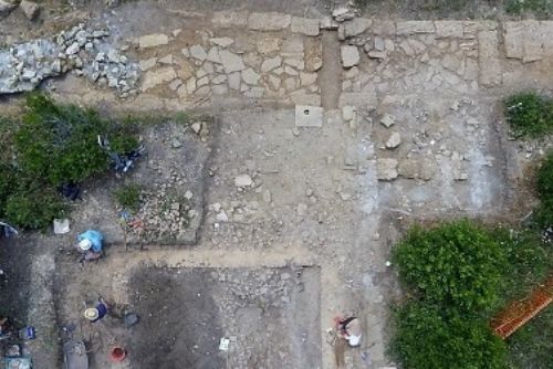 Foto: V místě zaniklé římské kolonie objevili badatelé z katedry archeologie část veřejných lázní