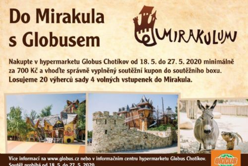 Foto: Soutěžte s Globusem o vstupenky do Mirakula