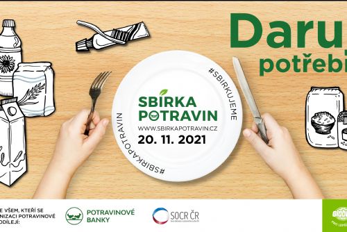 Foto: V Globusu v Plzni se můžete zapojit do Potravinové sbírky i letos. 