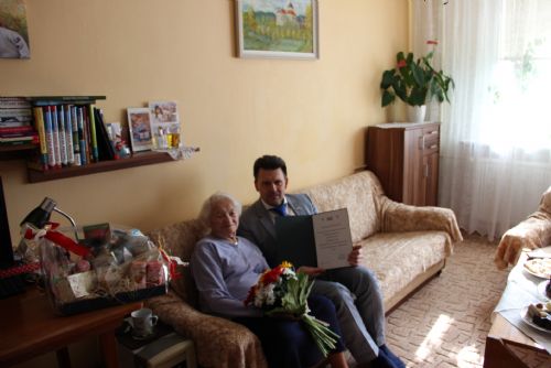 Foto: Anna Červená z plzeňských Bor oslavila 103. narozeniny