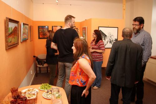Foto: Dobřanská galerie vystavuje práce pacientů psychiatrie