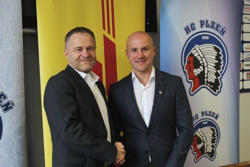 Foto: HC Škoda Plzeň přivítala další partnery