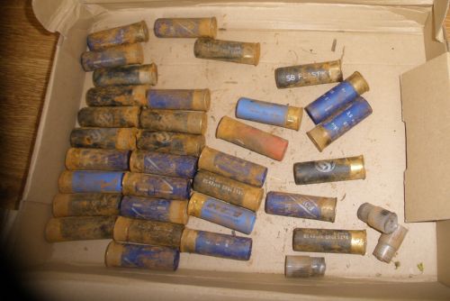Foto: Kluci na Skvrňanech našli brokové náboje