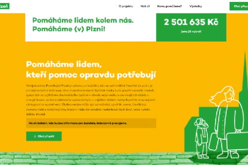 Foto: Město Plzeň spustilo web ke své veřejné sbírce