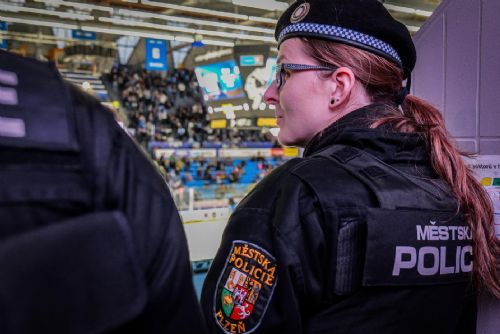 Foto: Městská policie je připravena na plzeňský sportovní víkend