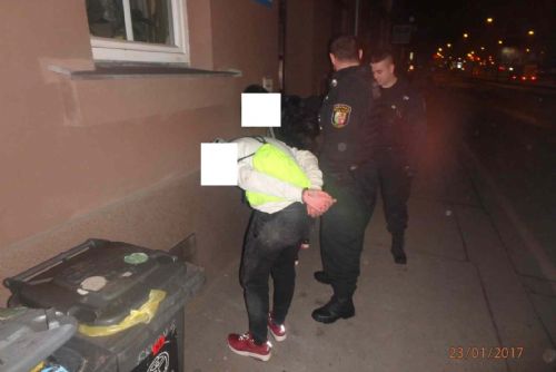 Foto: Mladík nastříkal hlídce strážníků v Plzni slzný sprej do očí