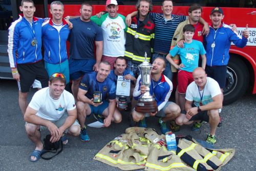 Foto: Na mistrovství Evropy stál na stupních vítězů i hasič z Domažlic Pavel Kouřík