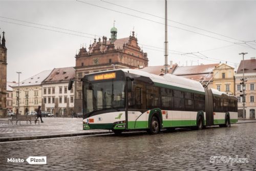 Foto: Plzeň představuje projekt nových trolejbusových linek na Severní Předměstí