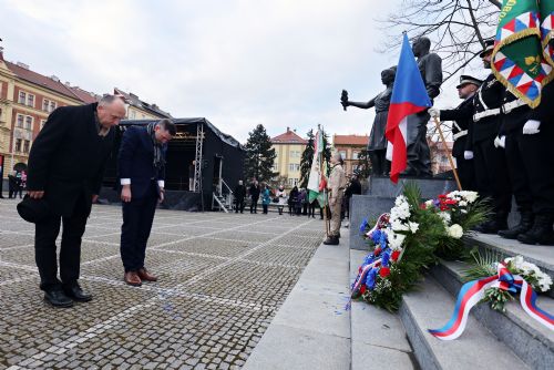 Foto: Plzeň si připomněla narození Tomáše Garrigue Masaryka