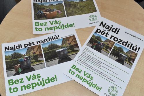 Foto: Plzeň startuje kampaň Bez Vás to nepůjde, vyzývá ke správnému nakládání s komunálním odpadem