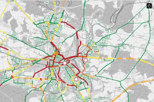 Foto: Plzeňská mapa intenzity dopravy získala ocenění magazínu Egovernment 