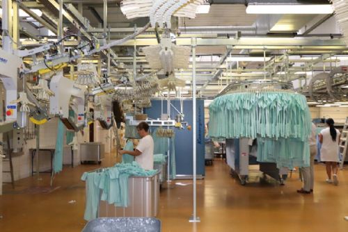 Foto: Prádelna fakultní nemocnice má nejmodernější technologie