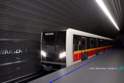 Foto: Škoda Transportation dodá soupravy metra pro Varšavu