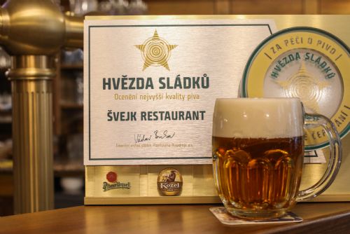 Foto: Švejk restaurant U Pětatřicátníků získal titul Hvězda sládků