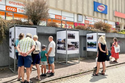 Foto: Výstava v Doubravce odhaluje budoucí podobu Masarykovy třídy