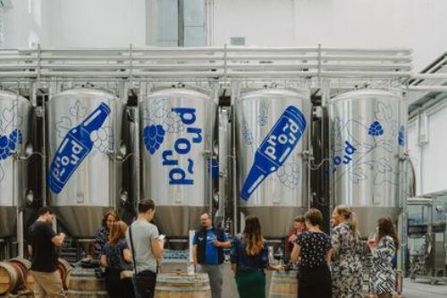 Foto: Výstava v pivovaru Proud ukazuje energetické zázemí
