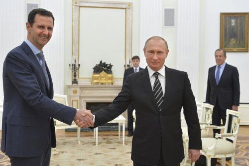 Foto: Asad přijel poděkovat Putinovi za odvrácení „tragického scénáře“