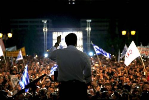 Foto: Bojovník proti Bruselu: Řekové na Tsiprase nedají dopustit