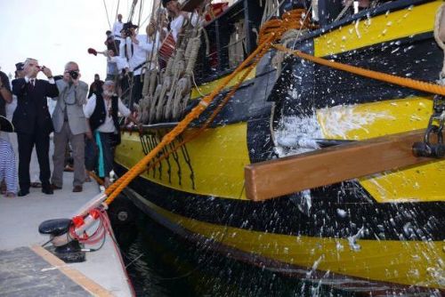 Foto: Češi se moře nebojí, historická plachetnice vyráží na prestižní závod