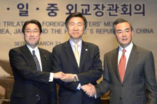 Foto: Čína, Korea a Japonsko jednaly společně po tříleté odmlce