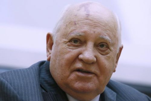 Foto: Gorbačov nesmí kvůli podpoře anexe Krymu na Ukrajinu