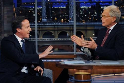 Foto: Letterman se loučí s Late Show: Válení ve šlehačce a selfie s Hanksem