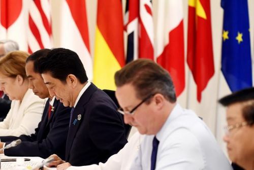 Foto: Lídři G7: Odchod Británie z EU by poškodil světovou ekonomiku