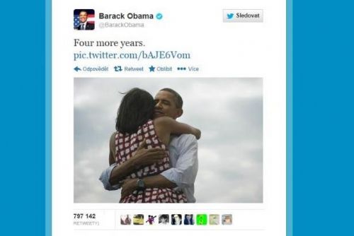 Foto: Na Twitteru stále vede Obama. Hned za ním jsou papež a indický premiér