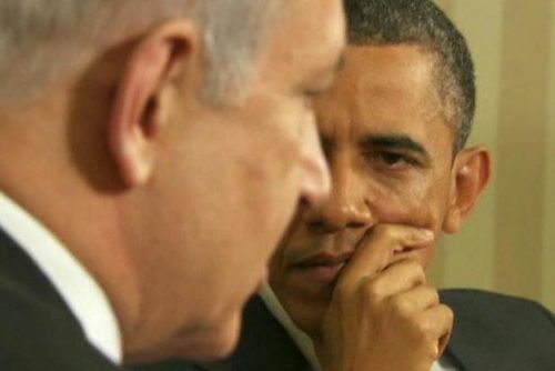 Foto: Obama gratuloval Netanjahuovi, vítězství mu ale asi moc nepřál