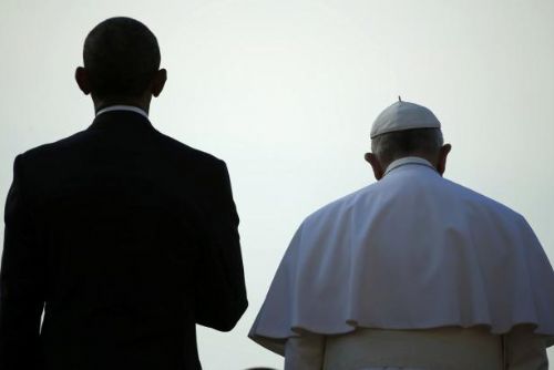 Foto: Obama uvítal Františka jako morální autoritu a symbol boje s chudobou
