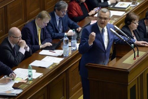 Foto: Opozice s vyslovením nedůvěry Sobotkově vládě neuspěla