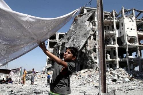 Foto: Podle OSN se v Gaze páchaly válečné zločiny na obou stranách