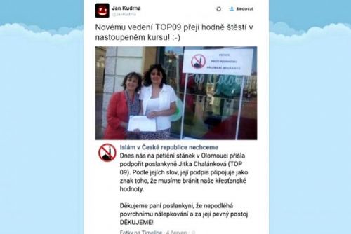 Foto: Podpis Konvičkovy petice byla hloupost, komentuje Kalousek krok Chalánkové