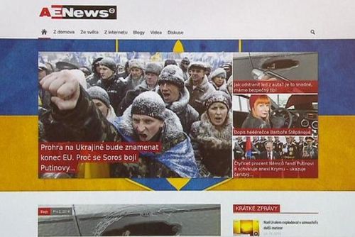 Foto: Příznivcům Kyjeva vstup zakázán aneb proruská propaganda v Česku