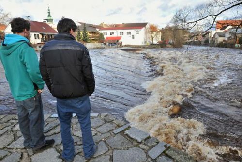 Foto: Řeky začaly klesat, výstrahu meteorologové odvolali