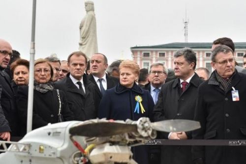 Foto: Rok od Majdanu: V Kyjevě vzpomínali i zahraniční hosté
