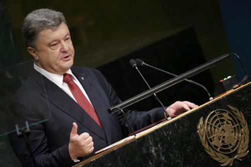 Foto: Rusko vede na Ukrajině agresivní válku, prohlásil Porošenko v OSN