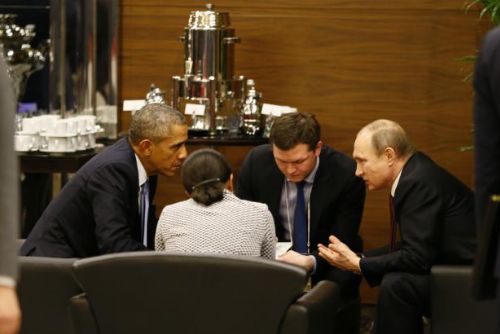 Foto: Schůzka Putin-Obama na summitu G20: V Sýrii máme podobné cíle, taktika se ovšem liší