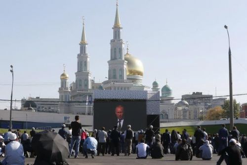 Foto: Tohle v Turecku nemají: V Moskvě otevřeli největší mešitu v Evropě