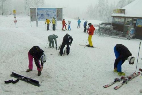 Foto: V pátek se otevřela první dvě lyžařská střediska - o víkendu přibudou další