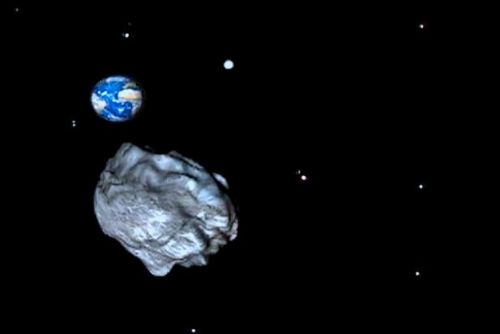 Foto: Zemi minul několikasetmetrový asteroid, o němž se ještě před měsícem nevědělo