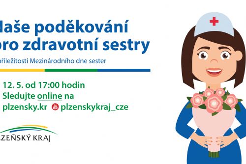 Foto: Plzeňský kraj poděkuje sestřičkám koncertem