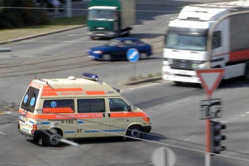 Foto: Zraněná seniorka si v Plzni přivolala pomoc tlačítkem