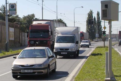 Foto: Radar bude nově hlídat rychlost v rokycanské Šťáhlavské ulici