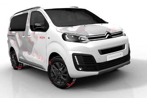Foto: Zcela nový koncepční vůz: Citroën SpaceTourer 4×4 Ë Concept