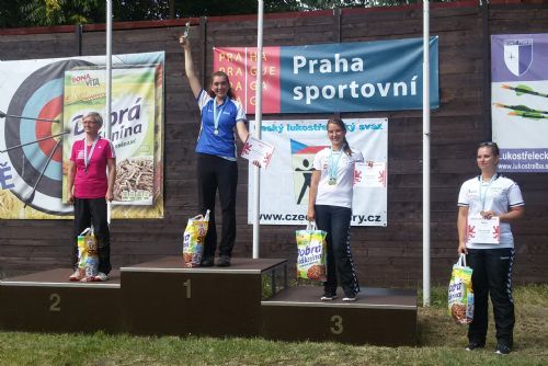 Foto: Dvě zlaté, tři stříbrné a čtyři bronzové medaile pro lukostřelce plzeňského regionu 